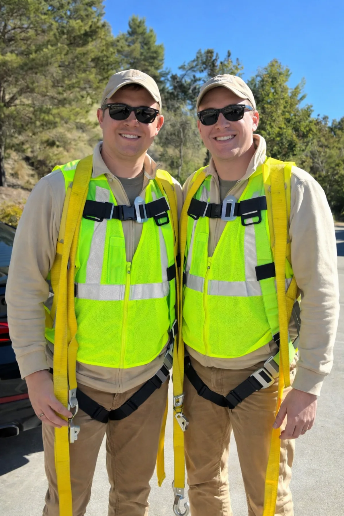 Fixtera Services team on-site in safety gear.